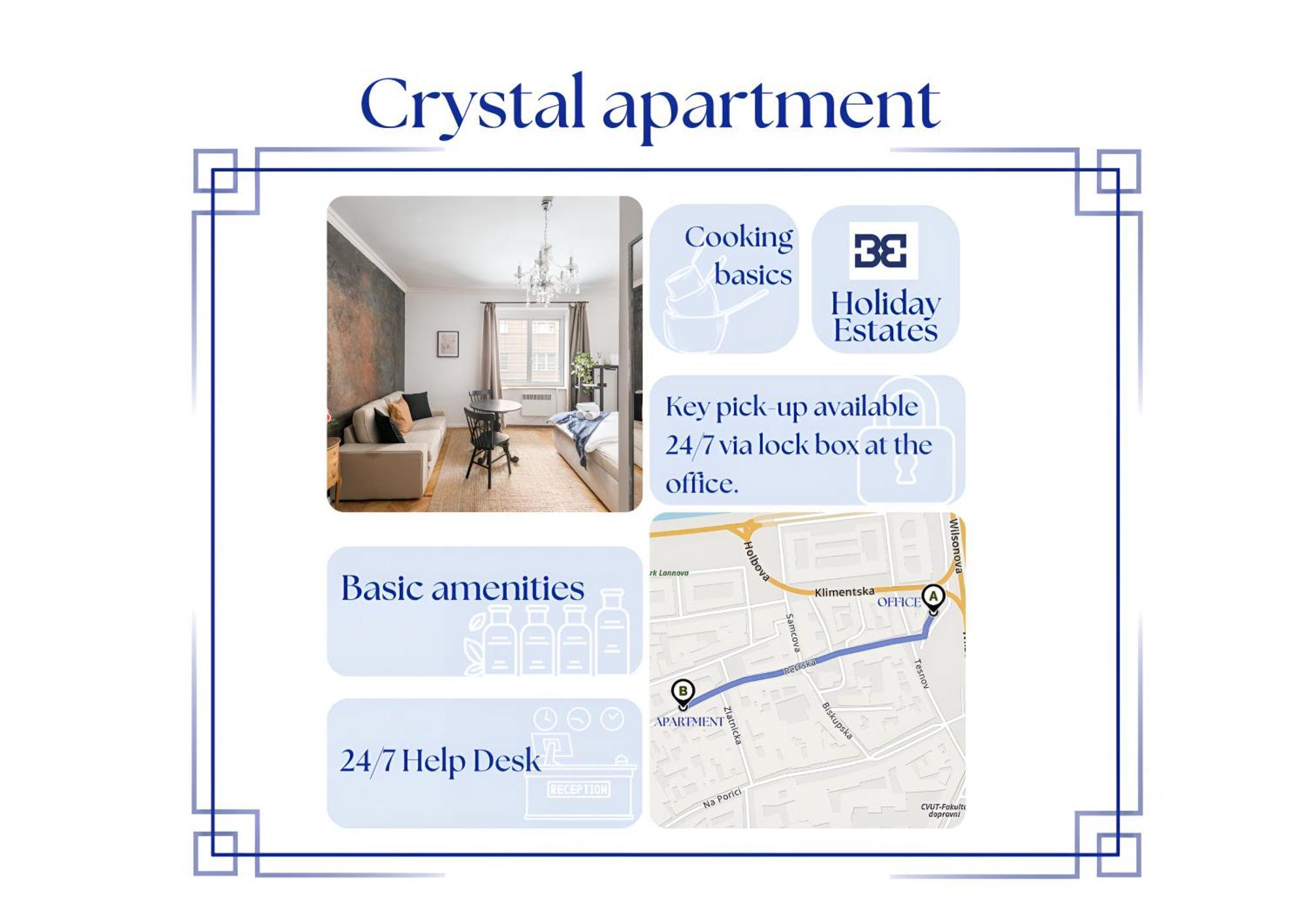 Crystal Apartment Praga Exterior foto